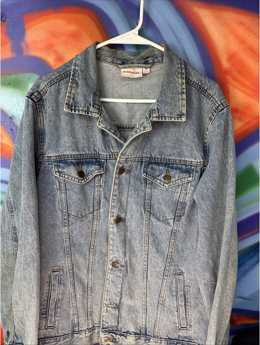 Nickelodeon Medium Light Blue Denim Jacket